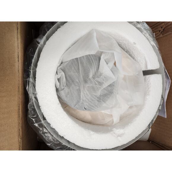 Modern Wood Dome Pendant Light – 12" Black Metal + Solid Wood, Adjustable Length - Picture 6 of 6